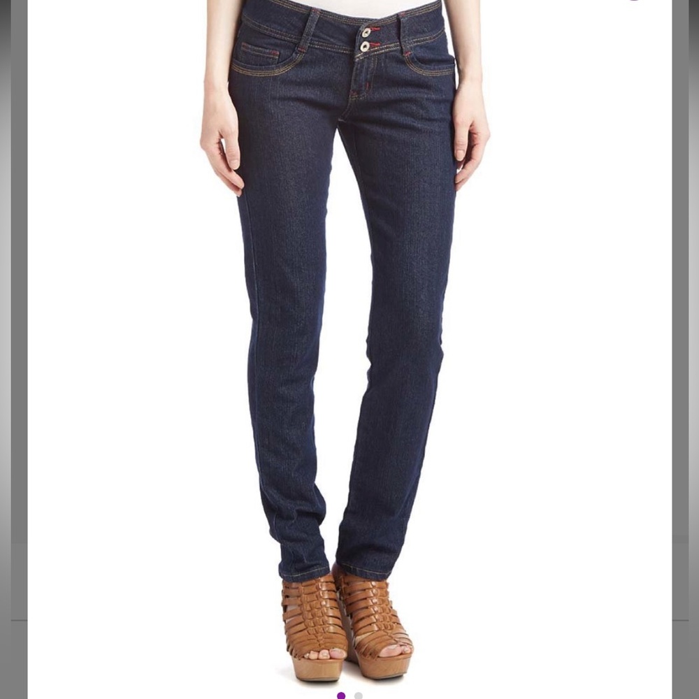 NWT Double Button Skinny Jeans